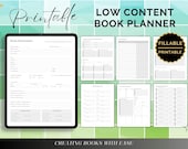 Low Content Book Planner: KDP Research & Design (Printable PDF)