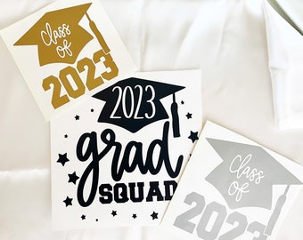 2024 Graduation Stickers l Vinyl Stickers l Graduation Decal l 2024 Graduation Decal l Grad Cup Decal l