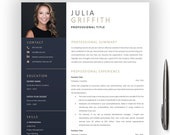 Editable Modern CV TEMPLATE For Microsoft Word Professional Resume Download Save to PDF Format