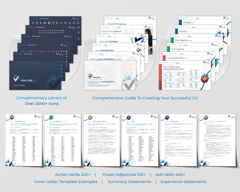 Modern Professional Executive CV TEMPLATE For Microsoft Word Modern Resume Download Editable Digital Document image 10