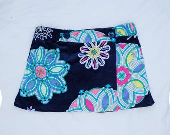 Vintage Emilio Pucci Iconic Printed Mini Skirt in Terry Towelling