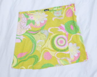 Vintage D&G Designer Skirt with Diamantes - size L