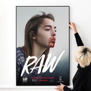 Raw Movie Poster High Quality Print Photo Wall Art Canvas Cloth Poster Multi size