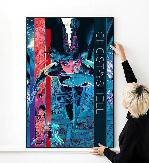 Ghost in the Shell Movie Poster High Quality Print Photo Wall Art Canvas Cloth Multi size