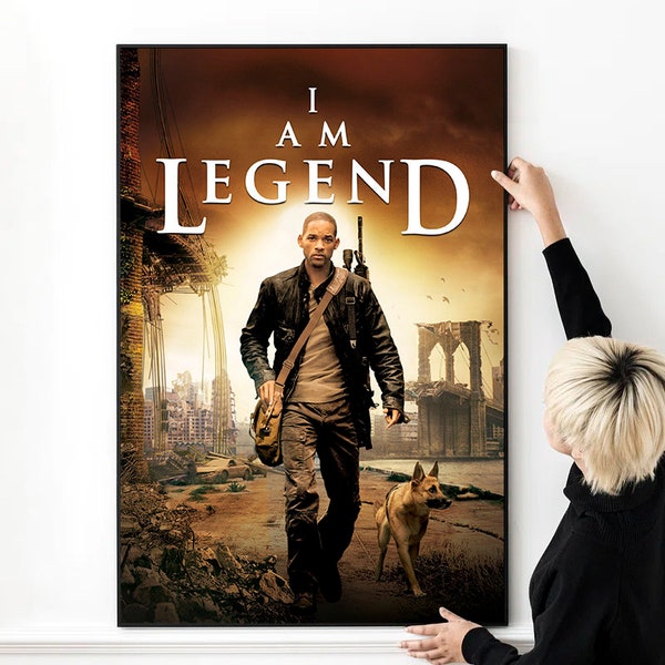 I Am Legend Movie Poster - Etsy