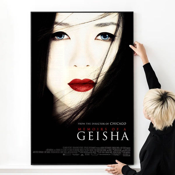 Memoirs of a Geisha (2005) Movie Poster High Quality Print Photo Wall Art Canvas Cloth Multi size