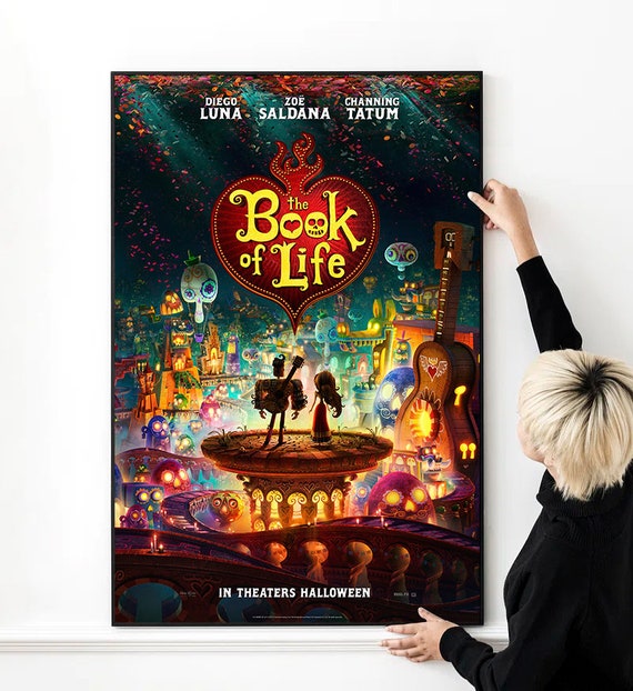The Book of Life Animation Movie Poster High Quality Print Photo
