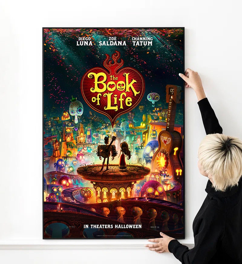 The Book of Life Animation Movie Poster High Quality Print Photo