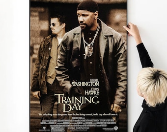 Poster del film Training Day, stampa di alta qualità, quadro su tela, poster da parete.