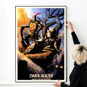 Dark Souls Spiel Poster Musik High Quality Print Foto Wand Kunst Leinwand Poster