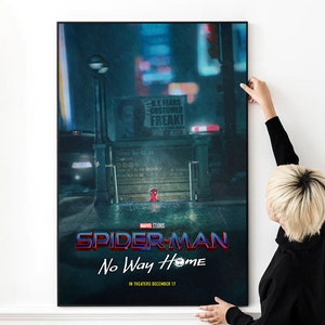 Spider-Man No Way Home Marvel Superhero Poster Hoge kwaliteit Print Fotomuur Canvas Doek Meerdere maten