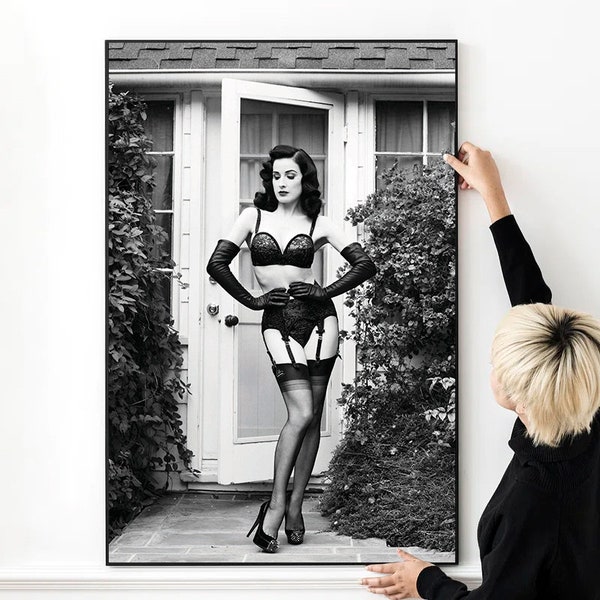 Dita Von Teese Wand Kunst Druck Poster Interior Poster Hochwertiger Druck Foto Wand Kunst Leinwand Poster Multi size