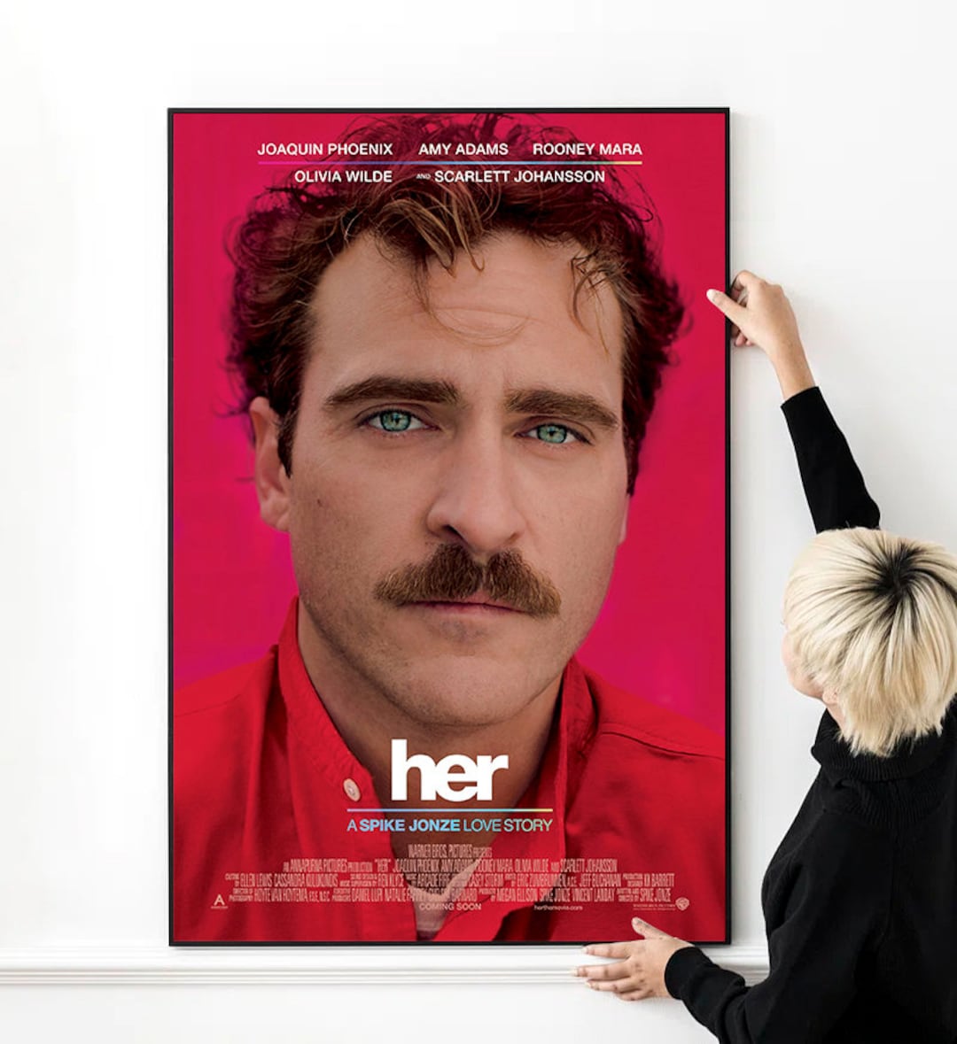 Her Movie Poster High Quality Print Photo Wall Art Canvas