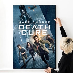 Maze Runner: The Death Cure Movie Poster High Quality Print Photo Wall Art Canvas Cloth Multi Size