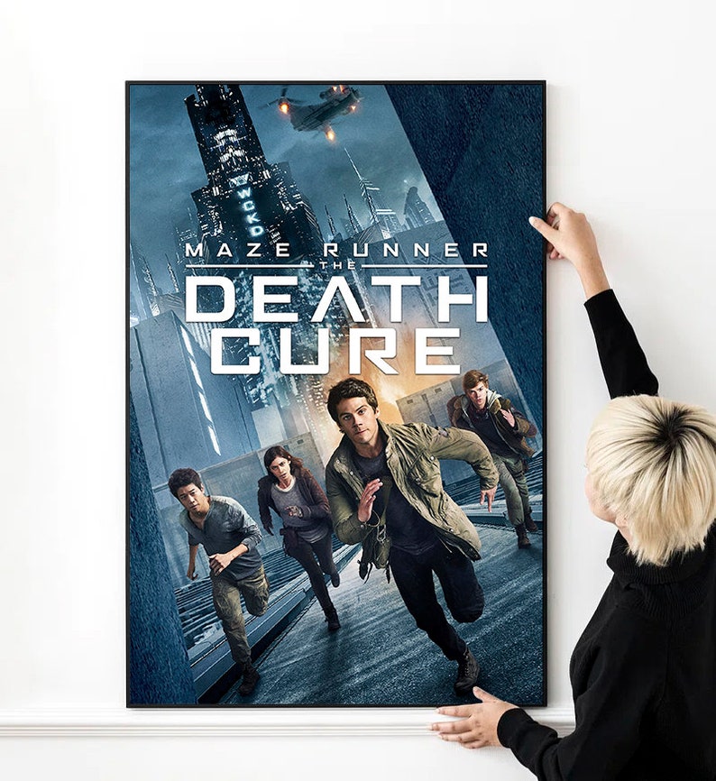 Maze Runner the Death Cure Movie Poster High Quality Print Photo Wall