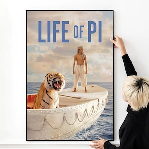 Life of Pi Movie Poster High Quality Print Photo Wall Art Canvas Cloth Poster
