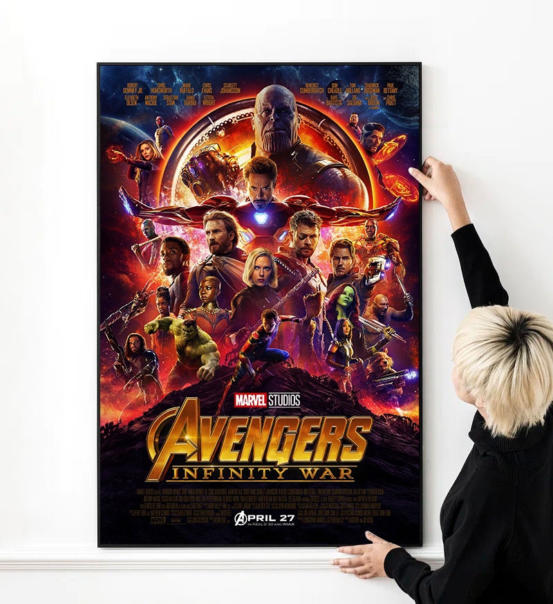 Infinity war poster - Etsy 日本