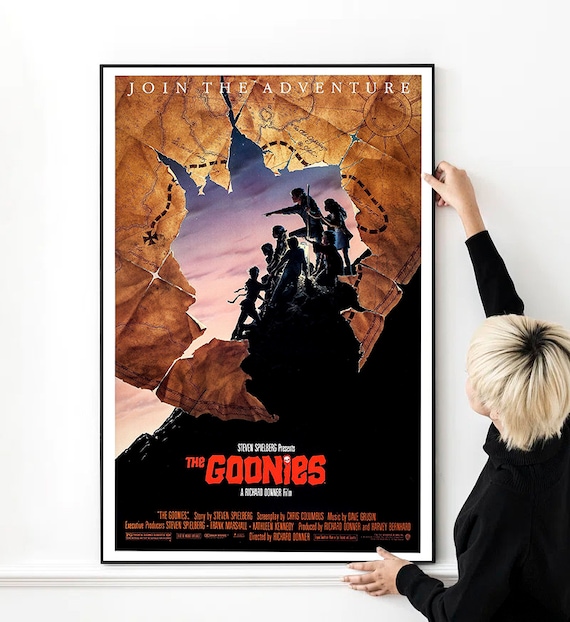 The Goonies Movie Poster High Quality Print Photo Wall Art Canvas