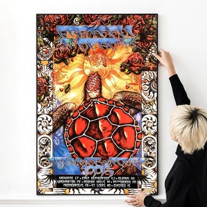 Grateful Dead Summer Tour Poster 1995 Value - GoCollect