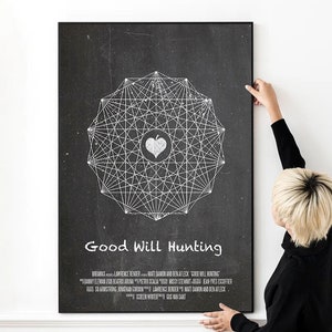 Good Will Hunting Minimal Movie Artwork Poster High Quality Print Photo Wall Art Canvas Cloth Multi size for Gift