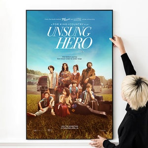 Unsung Hero Movie Poster High Quality Print Photo Wall Art Canvas Cloth Multi size