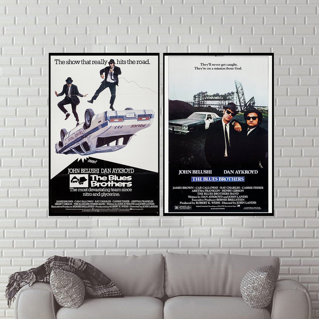 Poster Originale Cinema The Blues Brothers - Formato 70x100 Cm
