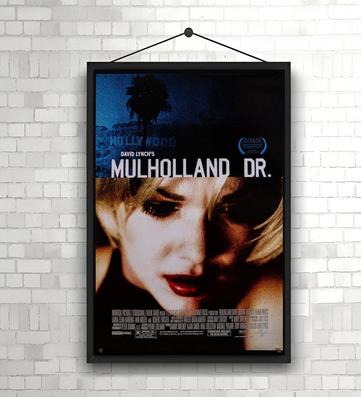 マルホランド・ドライブ デヴィッド・リンチ 映画ポスター 高品質写真
