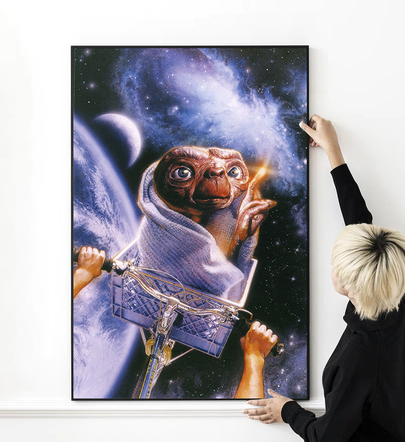 E.T. the Extra-terrestrial Movie Poster High Quality Print Photo