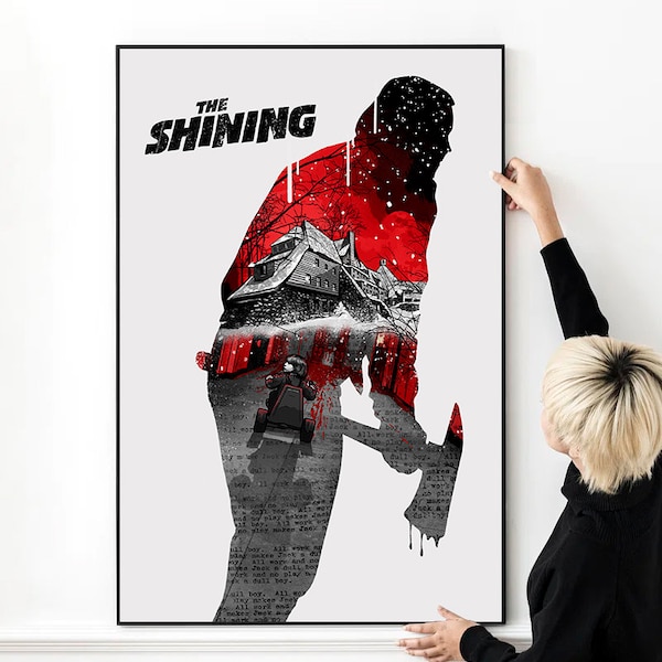 The Shining Movie Poster High Quality Print Photo Wall Art Canvas Cloth Multi size