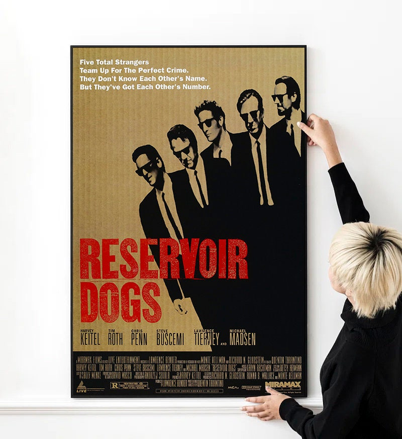 Reservoir Dogs Movie Poster High Quality Print Photo Wall Art Canvas Cloth Multi size