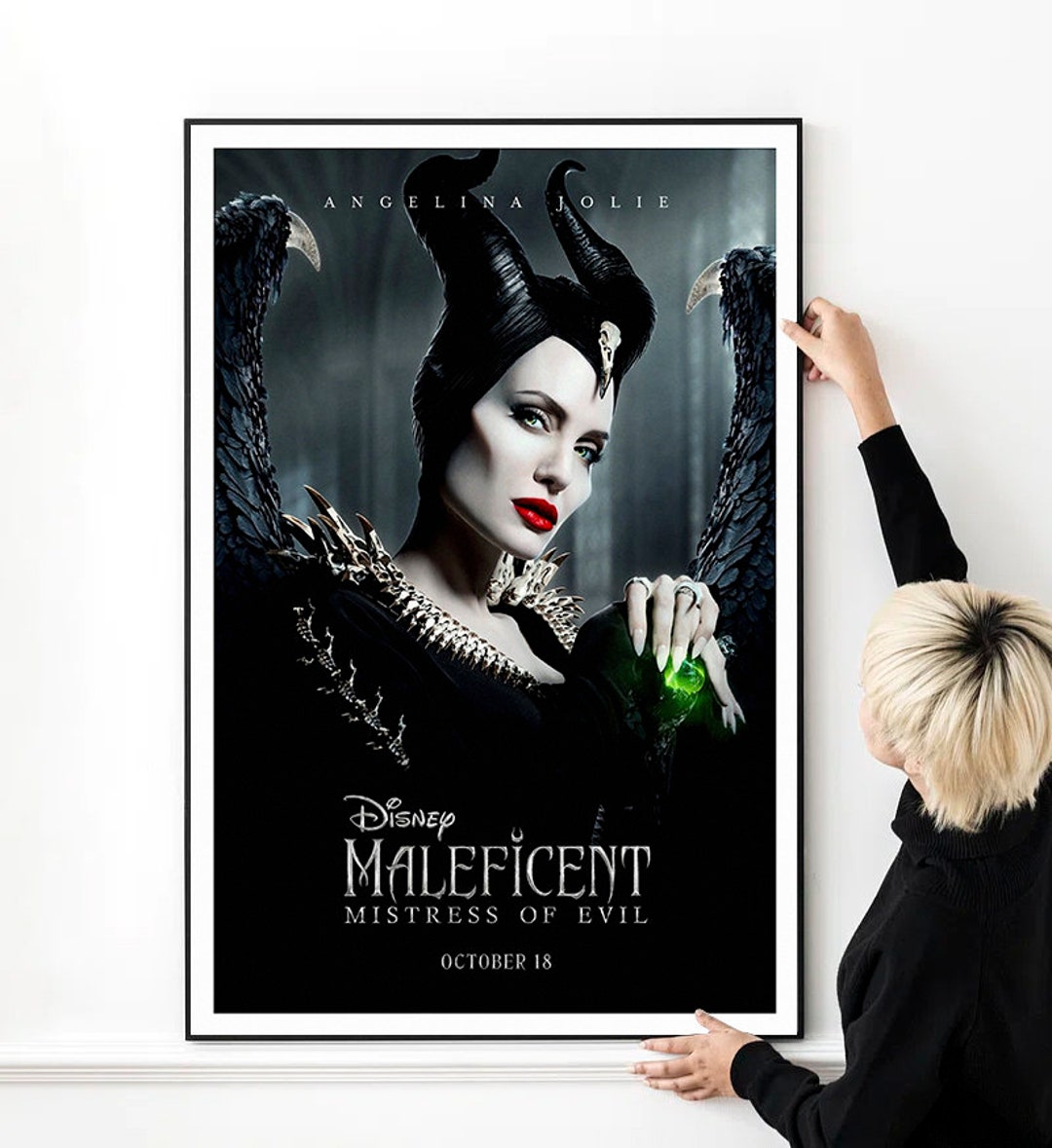 FOTAP Borsa a tracolla Mistress of Evil Maleficent Est 1959 Borsa