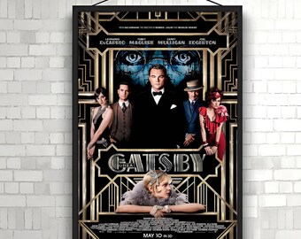 The Great Gatsby Movie Poster High Quality Print Photo Wall Art