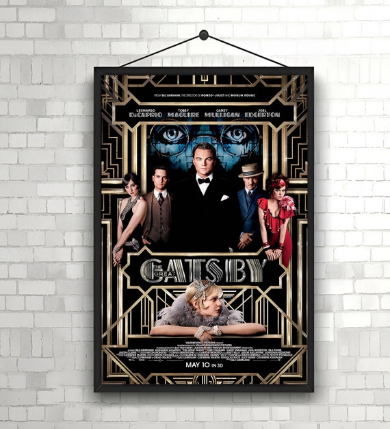 The Great Gatsby Movie Poster High Quality Print Photo Wall Art