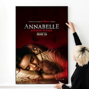 Annabelle Comes Home Movie Poster Hochwertiger Druck Foto Wand Kunst Leinwand Tuch Multi size