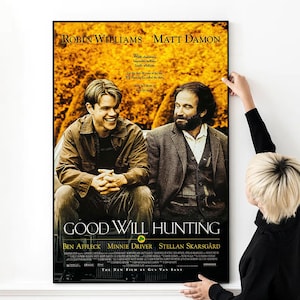 Good Will Hunting Movie Poster High Quality Print Photo Wall Art Canvas Cloth Multi size