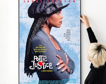 Poetic Justice Movie Poster High Quality Print Photo Wall Art Canvas Cloth Poster