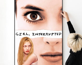 Girl, Interrupted (1999) Movie Poster High Quality Print Photo Wall Art Canvas Cloth Poster Multi size