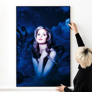 Buffy the Vampire Slayer Movie Poster High Quality Print Photo Wall Art Canvas Cloth Multi size