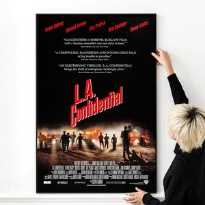 L.A. Confidtial Film Poster Hochwertiger Druck Foto Wand Kunst Leinwand Tuch Multi size