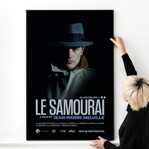 Le Samourai (1967) Alain Delon Movie Poster High Quality Druck Foto Wand Kunst Leinwand Tuch Multi size