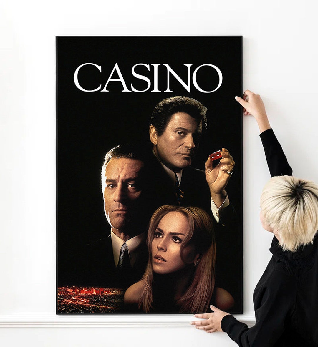Casino (1995) Movie Poster High Quality Print Photo Wall Art Canvas