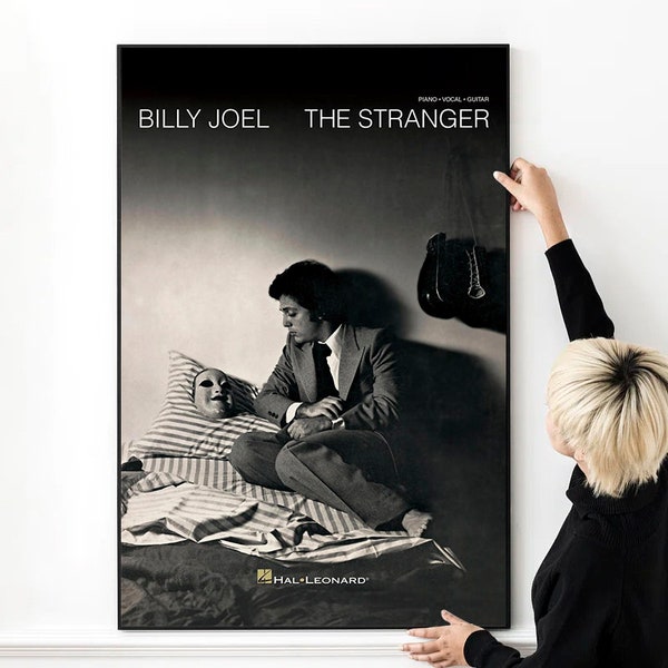 Billy Joel The Stranger Music Poster High Quality Print Photo Wall Art Canvas Cloth Multi size