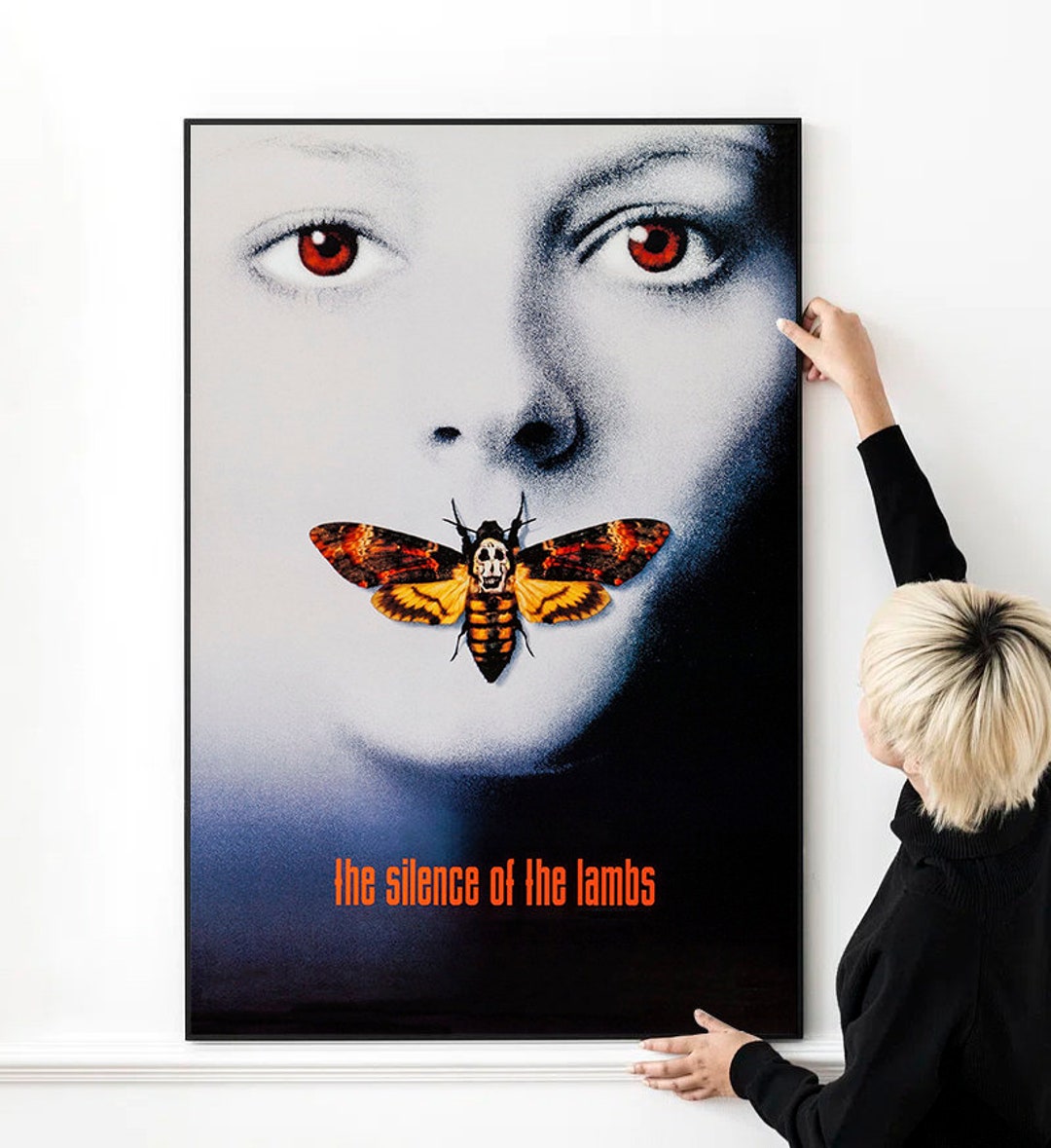 The Silence of the Lambs Movie Poster High Quality Print Photo Wall Art