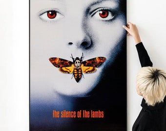 羊たちの沈黙 映画ポスター 高品質プリント 写真 壁掛けアート 