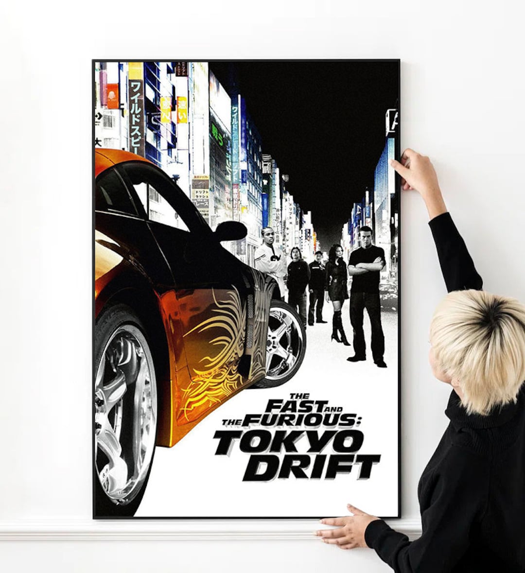 ワイルド・スピード TOKYO DRIFT 映画ポスター 高画質プリント 写真
