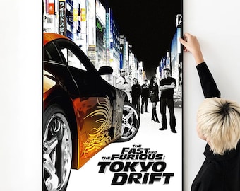 ワイルド・スピード TOKYO DRIFT 映画ポスター 高画質プリント 写真