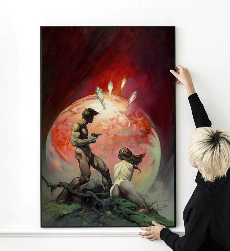 Frank frazetta art - Etsy 日本