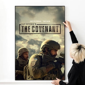 Guy Ritchie&#39;s The Covenant Movie Poster High Quality Print Photo Wall Art Canvas Cloth Poster Multi size
