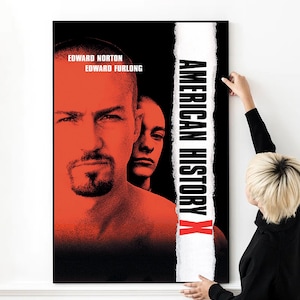 American History X Movie Poster High Quality Print Photo Wall Art Canvas Cloth Multi size