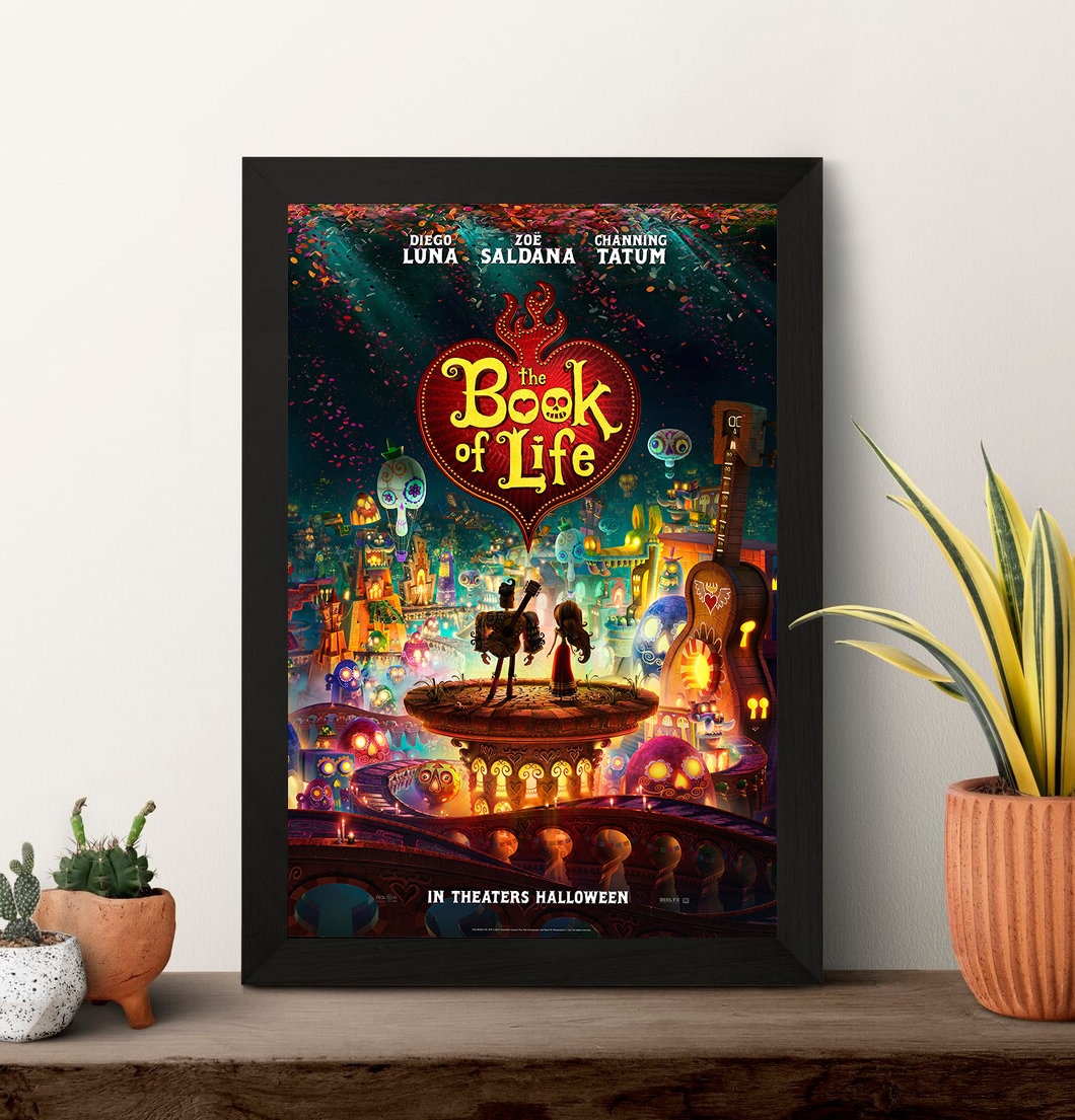 The Book of Life Animation Movie Poster High Quality Print Photo